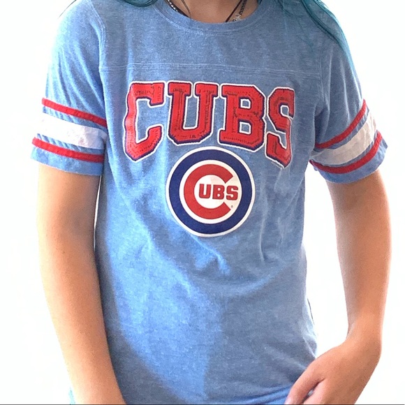 cubs striped shirt